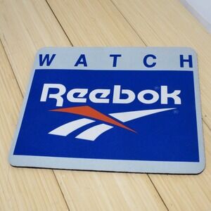 Vintage Retro Reebok WATCH Mouse Pad 9 in. x 8 in.